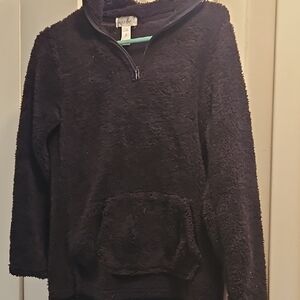 Just Me Charcoal Teddy Jacket